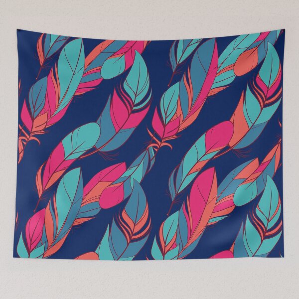 Item preview, Colourful feathers designed and sold by Arinom.