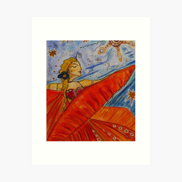 Star dance Art Print