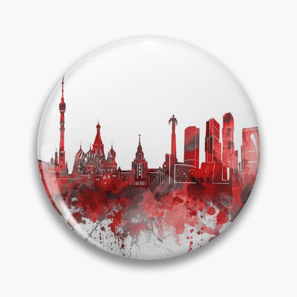 Item preview, moscow skyline red designed and sold by BekimART2.