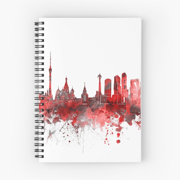 Item preview, moscow skyline red designed and sold by BekimART2.
