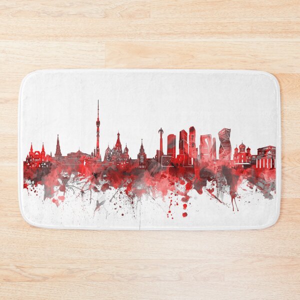 Item preview, moscow skyline red designed and sold by BekimART2.
