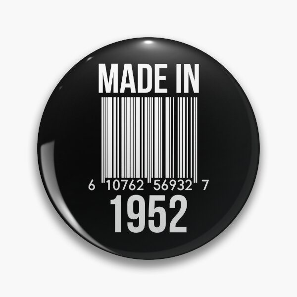 Item preview, Made In 1952 designed and sold by RandomStuffShop.