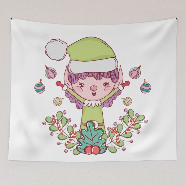 Item preview,  santa with wreath designed and sold by zanbo.