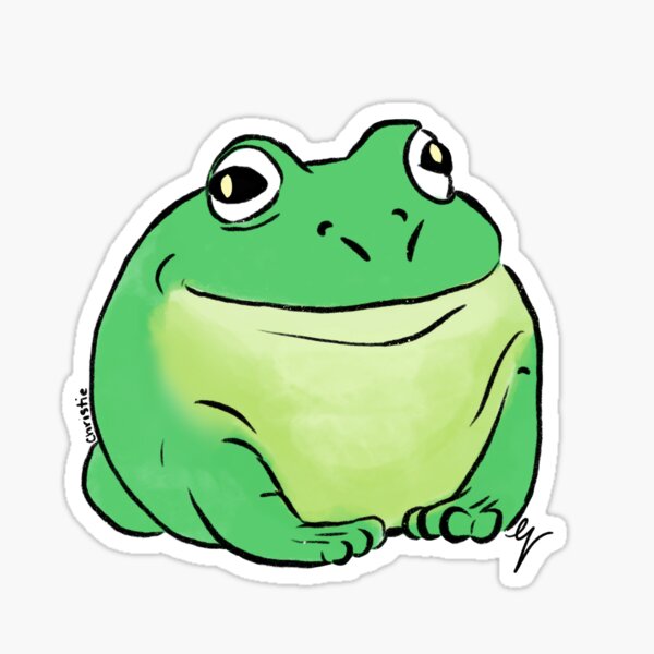 Item preview, Friendly Frog  designed and sold by Christie Nauheimer.