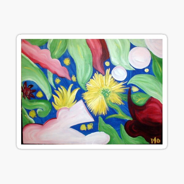 Aperçu de l'œuvre TROPICAL Mo's Garden créée et vendue par Maureen Zaharie.