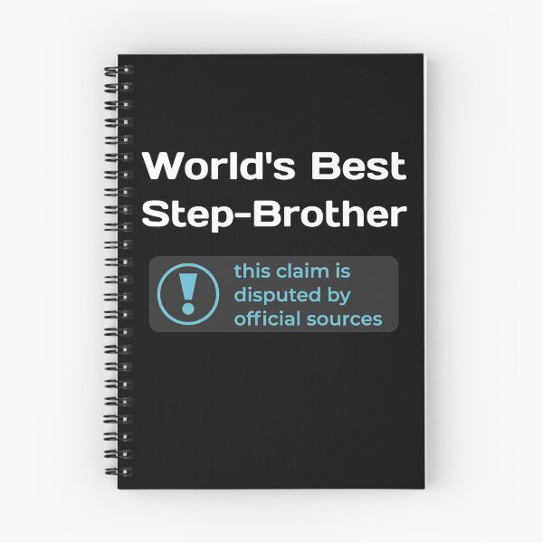 Item preview, This Claim is Disputed (World's Best Step-Brother) - Self Deprecating designed and sold by WeaveTrumpet.