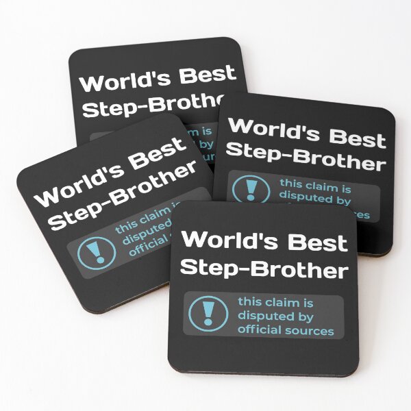 Item preview, This Claim is Disputed (World's Best Step-Brother) - Self Deprecating designed and sold by WeaveTrumpet.