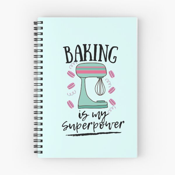 Item preview, Baking Is My Superpower- Black Text designed and sold by EvaWolf.