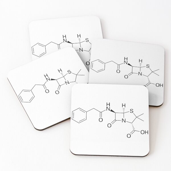 Item preview, Penicillin G Chemical Structure designed and sold by Artchitectrx.