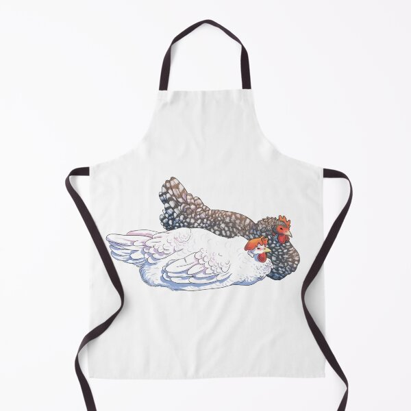Item preview, Cuddling Chickens - Leghorn and Barred Rock designed and sold by eleary.