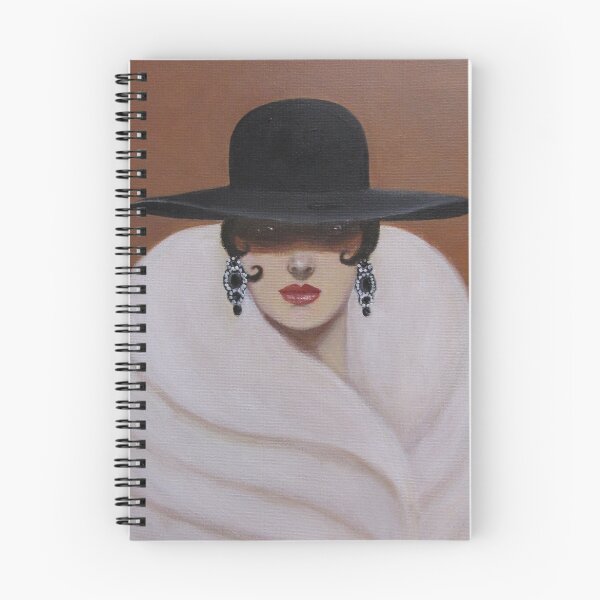 Item preview, A LADY WRAPPED IN FUR designed and sold by Dian Bernardo.