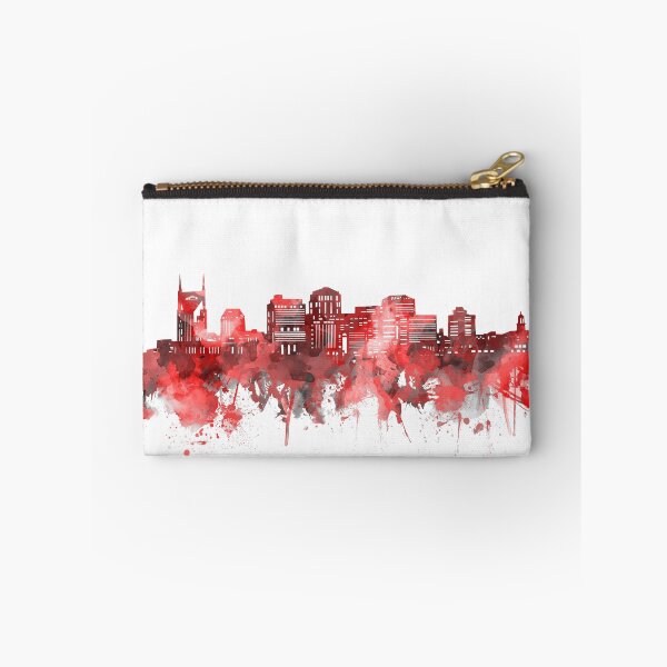 Item preview, nashville skyline red designed and sold by BekimART2.