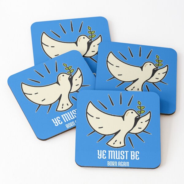 Item preview, Ye Must Be Born Again White Dove designed and sold by bradycarstens.