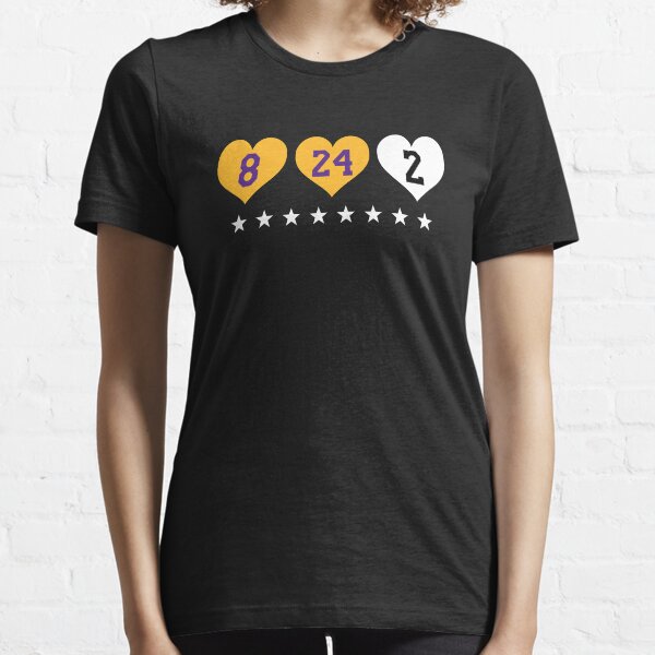 Kobe Bryant x Gianna Bryant 8 24 2 Amour T-shirt essentiel