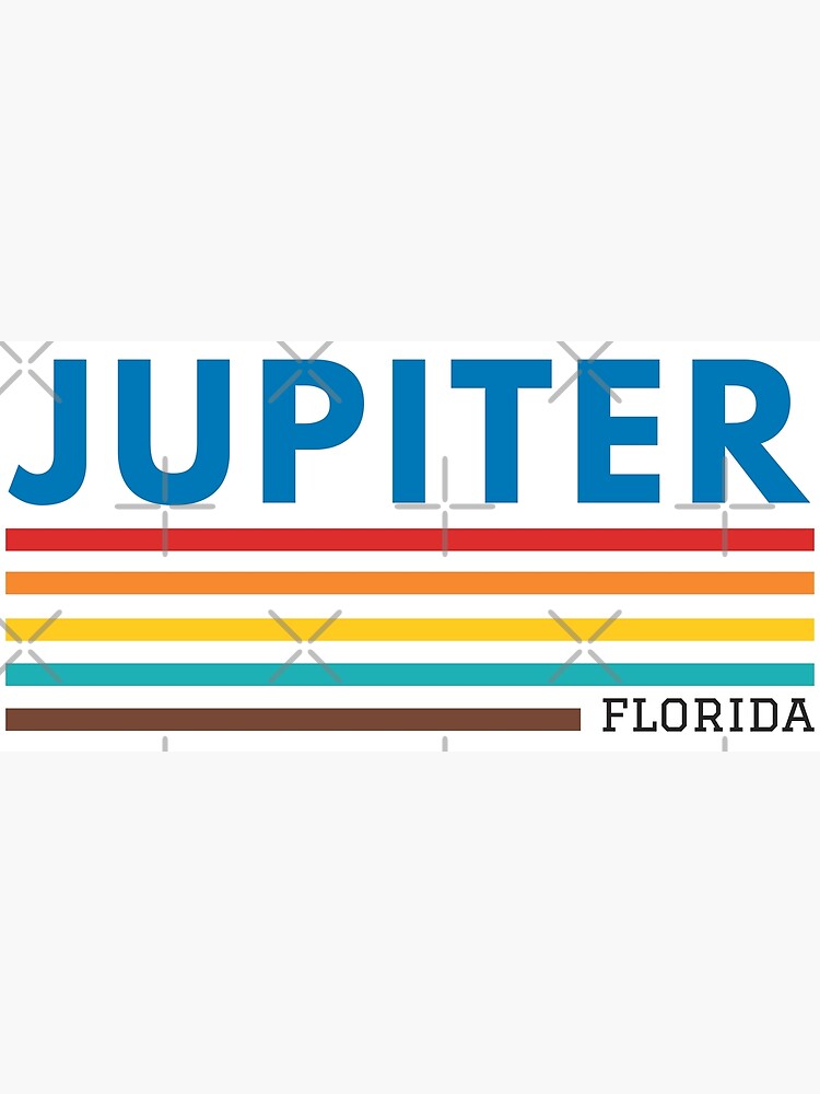 "Jupiter Florida" Poster for Sale by Taumaturgo Redbubble