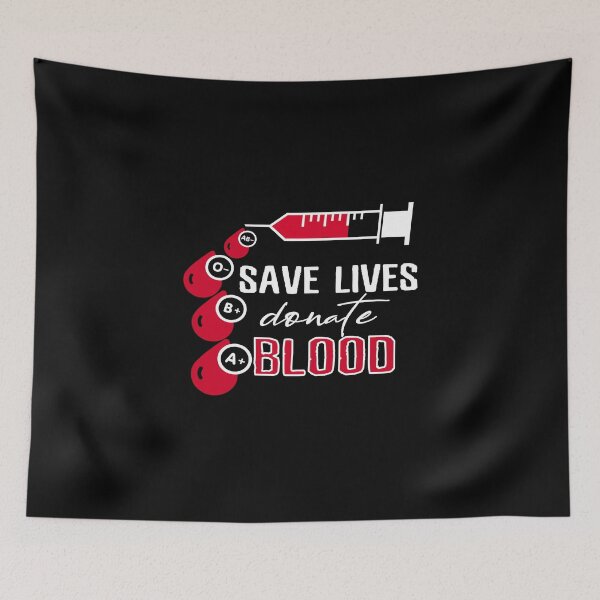Item preview, Save Lives Donate Blood designed and sold by SmartStyle.