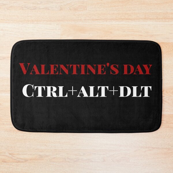 Item preview, Valentine's day Ctrl alt dlt designed and sold by WOWSOMETHINGNEW.