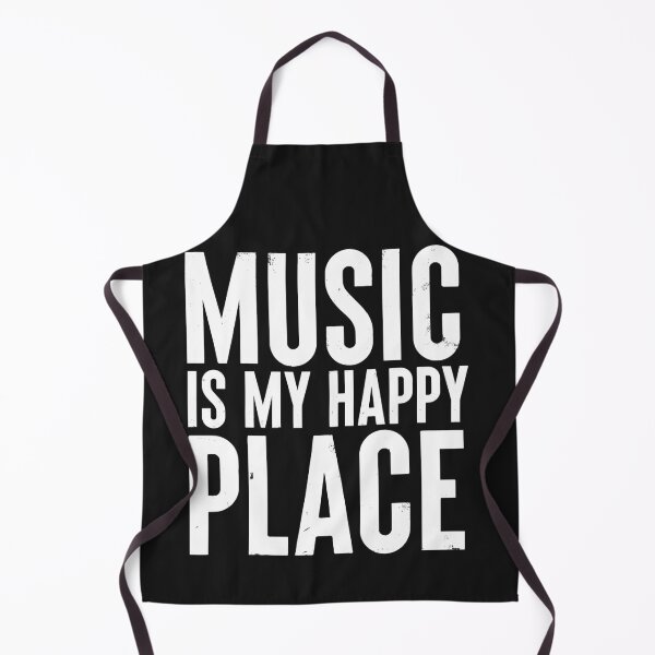 Item preview, Music Is My Happy Place Inspiring Music Gift designed and sold by Músico Ilustre.