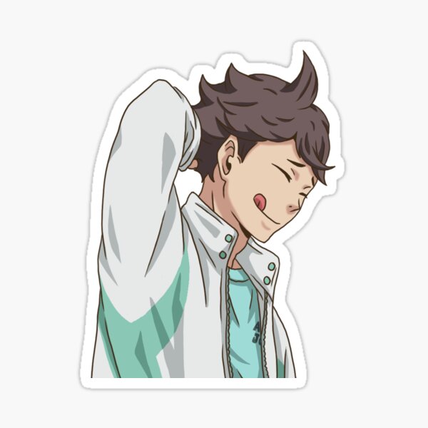 Haikyuu Oikawa Tooru Sticker Sticker For Sale By H0llydays Redbubble 8167