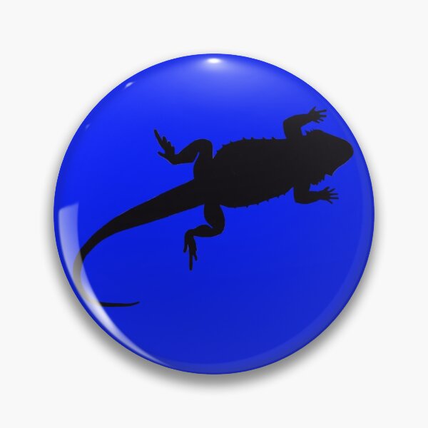 Item preview, Bearded Dragon on Blue Circles designed and sold by PrileyRileyArt.