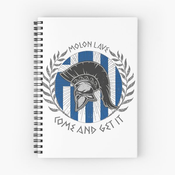 Item preview, Spartan With Greek Flag Molon Lave  designed and sold by allincrete.