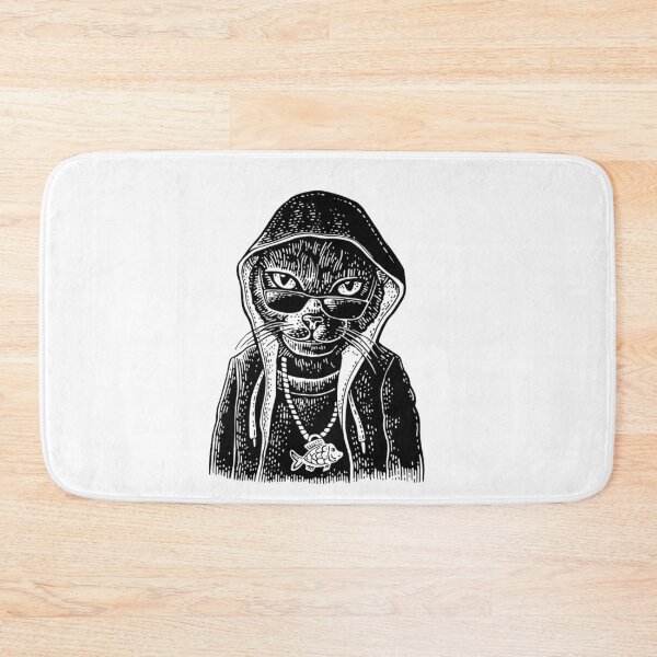 Item preview, Cat rapper designed and sold by zanbo.