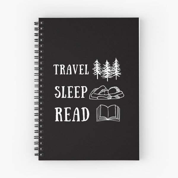 Item preview, Travel Sleep Read Funny Cute Motivational Quote Shirt September Vacation Encouragement Love Inspirational Positivity Cute Happy Spiritual Gift designed and sold by EpsilonEridani.