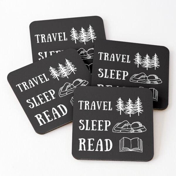 Item preview, Travel Sleep Read Funny Cute Motivational Quote Shirt September Vacation Encouragement Love Inspirational Positivity Cute Happy Spiritual Gift designed and sold by EpsilonEridani.