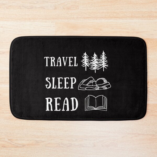 Item preview, Travel Sleep Read Funny Cute Motivational Quote Shirt September Vacation Encouragement Love Inspirational Positivity Cute Happy Spiritual Gift designed and sold by EpsilonEridani.