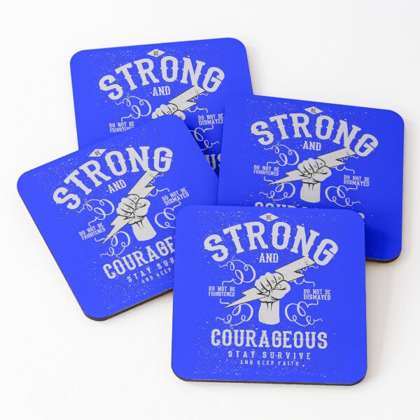Item preview, Be strong and Courageous designed and sold by TomDarche.
