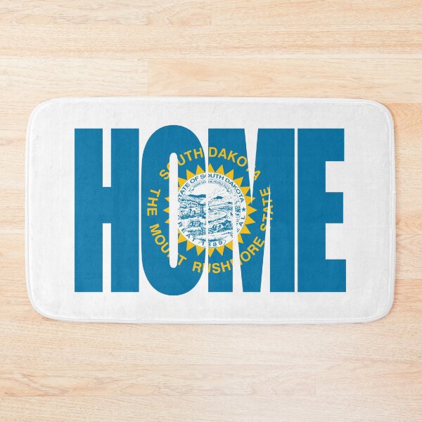 Item preview, South Dakota Home - State Flag designed and sold by DonDota.