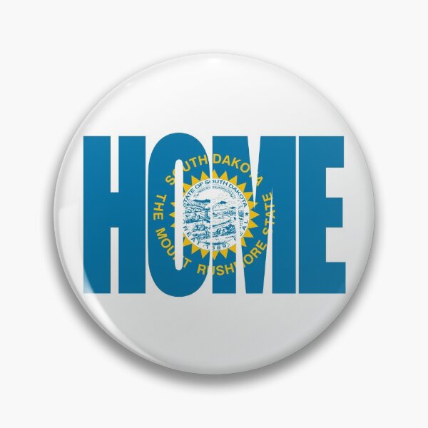 Item preview, South Dakota Home - State Flag designed and sold by DonDota.