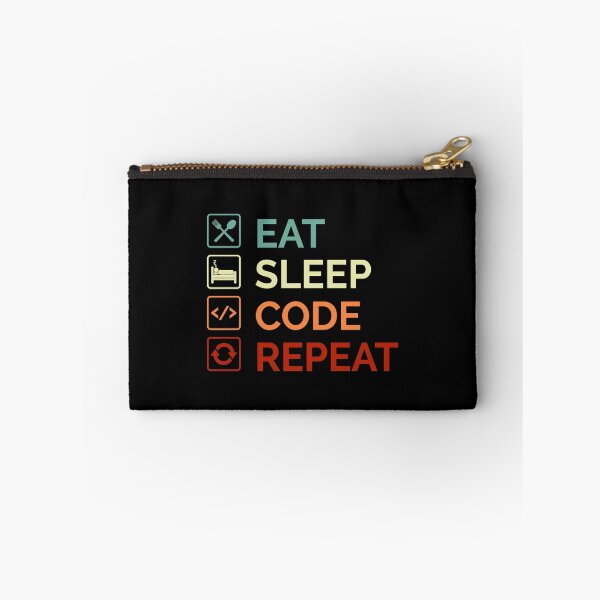 Item preview, Eat Sleep Code Repeat Javascript Programmer designed and sold by Sour Soul.