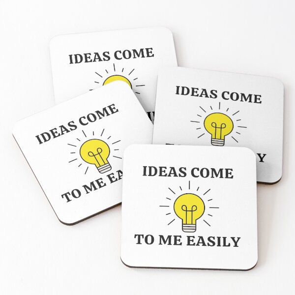 Item preview, Ideas Come To Me Easily | Law of Attraction designed and sold by RonVivero.