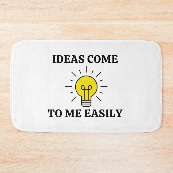 Item preview, Ideas Come To Me Easily | Law of Attraction designed and sold by RonVivero.