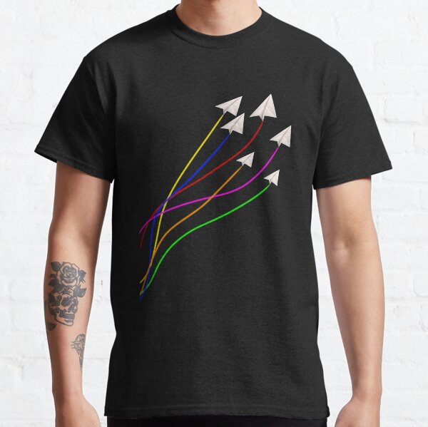 Item preview, Paper airplane flying Colors paper plane  designed and sold by Printify Zone.