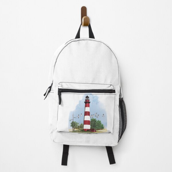 Item preview, Assateague Lighthouse and birds designed and sold by Rodney S.  Ferguson.