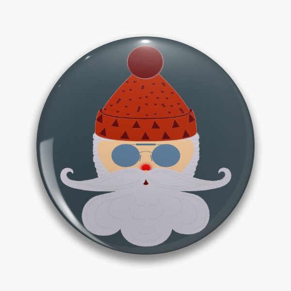 Item preview, Funny Santa Claus with mustache designed and sold by Kdo-it.