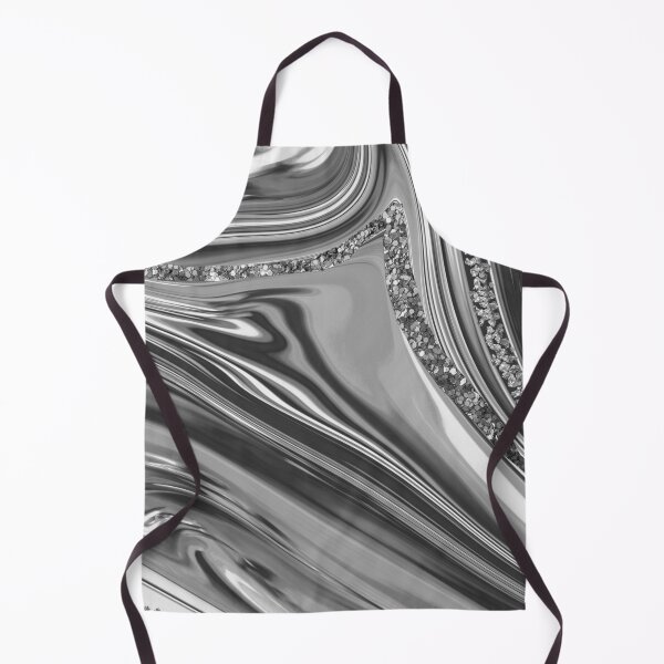 Item preview, Silver Liquid Metal with Crystal Detail designed and sold by ReesDesigns.