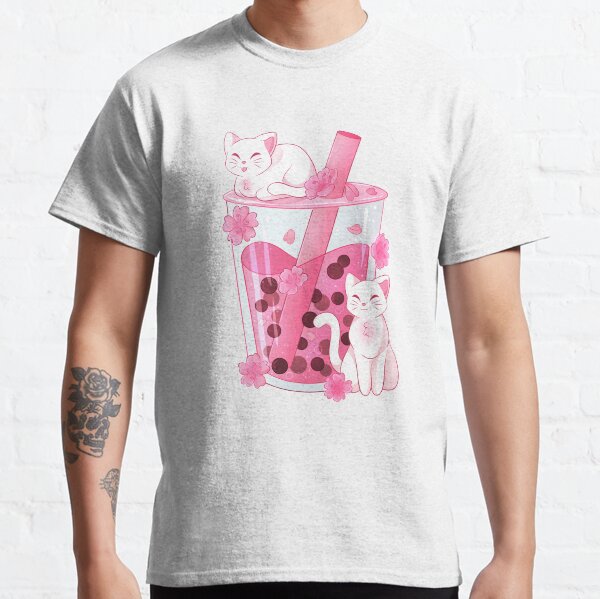 Item preview, Kawaii Sakura Boba Tea designed and sold by averiillustrate.