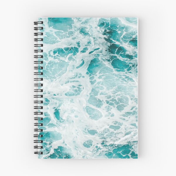 Aperçu de l'œuvre  Vagues de l'océan bleu aqua cristallin créée et vendue par KM KAMRON.
