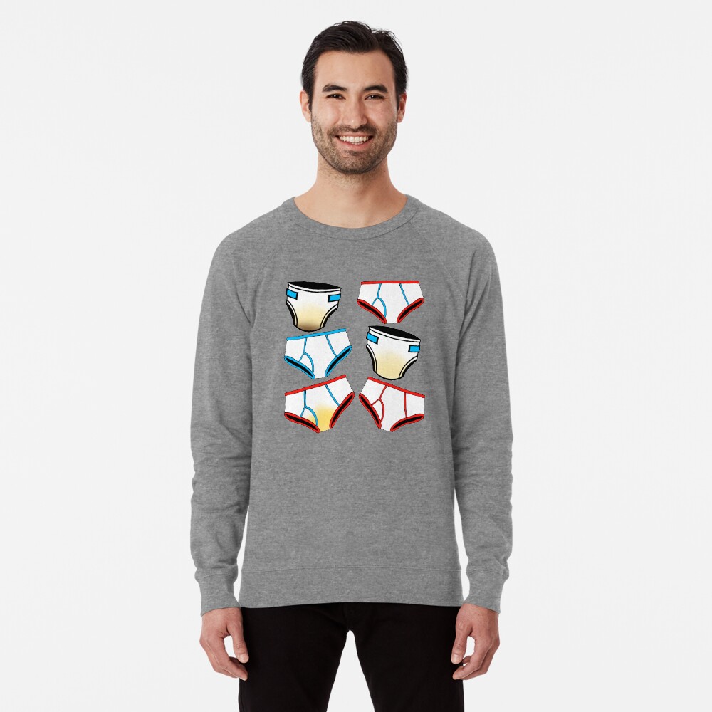 Item preview, Lightweight Sweatshirt designed and sold by DiaperedFancy.
