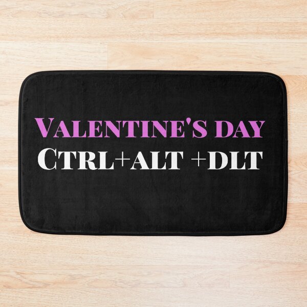 Item preview, Valentine's day Ctrl alt dlt designed and sold by WOWSOMETHINGNEW.