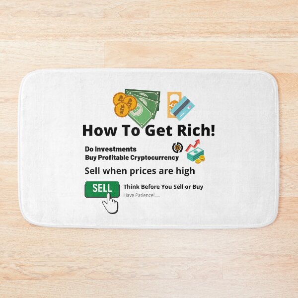 Item preview, How to Get Rich! designed and sold by TSlayerMerch.