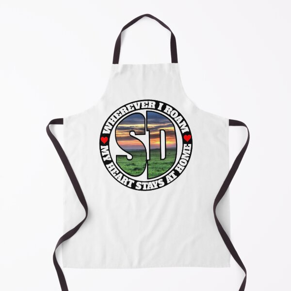 Item preview, Heart Stays Home - South Dakota designed and sold by DonDota.