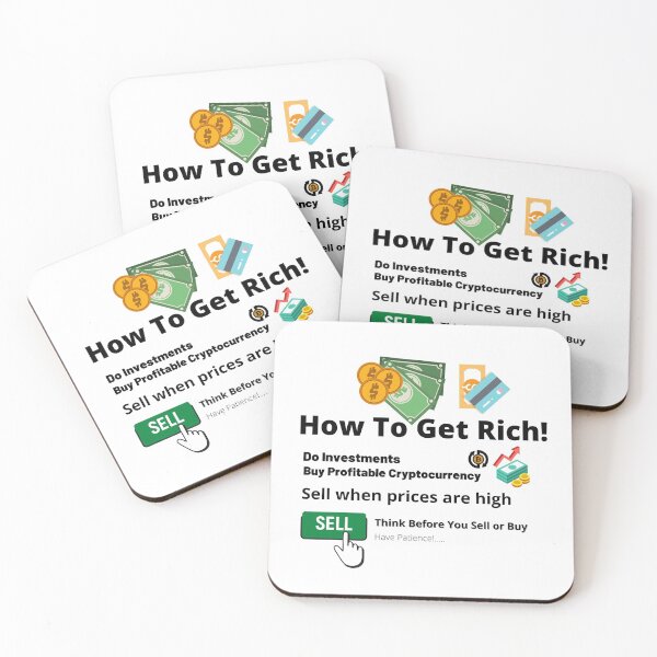 Item preview, How to Get Rich! designed and sold by TSlayerMerch.