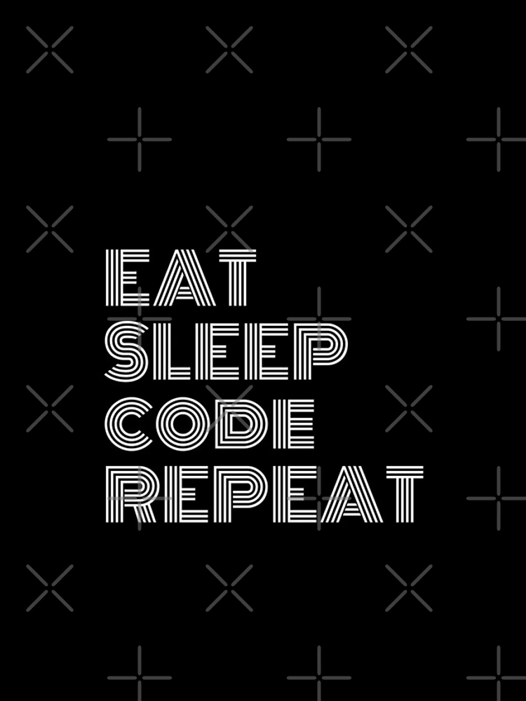 Thumbnail 4 of 4, iPhone Case, Eat Sleep Code Repeat Python Coding designed and sold by Sour Soul.