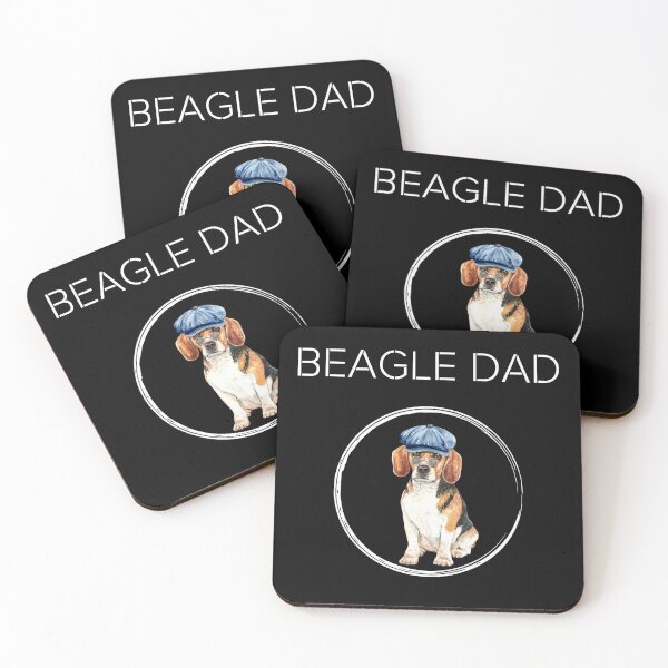 Item preview, Funny Beagle Dog Dad with Hat and Sunglases designed and sold by Maful.