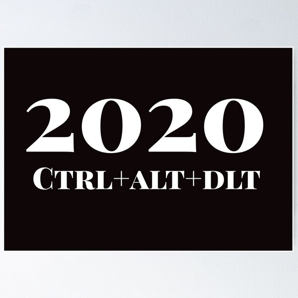 Artikel-Vorschau von Kopie von 2020 ctrl alt dlt, designt und verkauft von WOWSOMETHINGNEW.