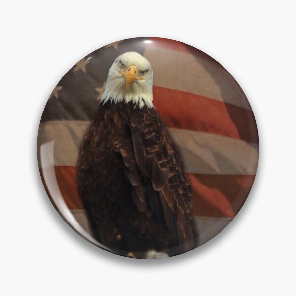 Item preview, Eagle and Distressed American Flag designed and sold by Stephanie Laird.